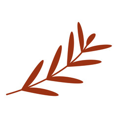 Vector Leaf Icon Illustration