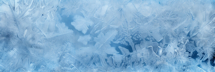 Winter cold frozen ice background texture pattern