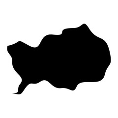 Black Smoke Vector Illustration 