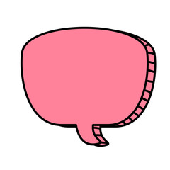 Speech Bubble Vector Illustration 