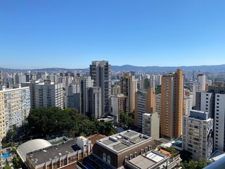 São Paulo from above - São Paulo city center seen from the top of a building