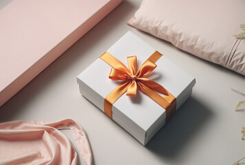 gift box with ribbon