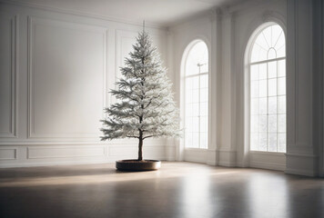 christmas tree in interior
