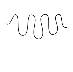 Melted Illustration Lines Vector 