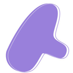 Organic Blob Shape Vector Element 