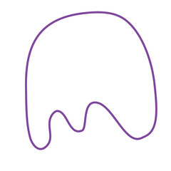 Organic Shape Lines Vector 