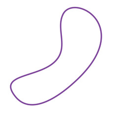 Organic Shape Lines Vector 