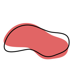 Organic Shape Blob Vector 