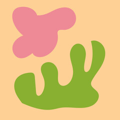 Abstract shapes vector 