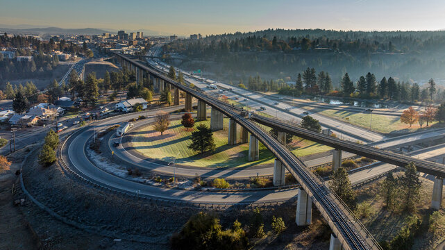 i-90 freeway spokane railway junction road