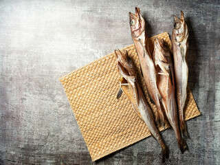 Dried pollack, food ingredients