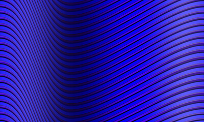 Background with an elegant 3D wave motif