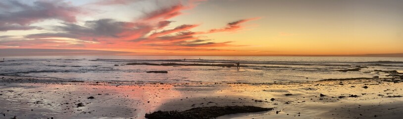 Sunset at the beach