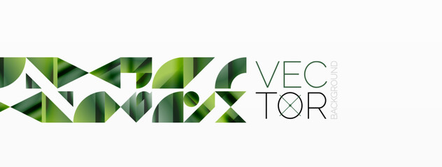 Geometric modern creative abstract design