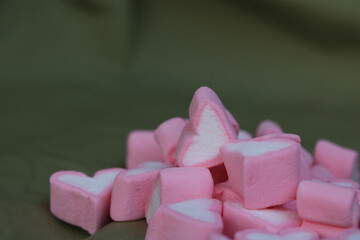 pink marshmallow candy