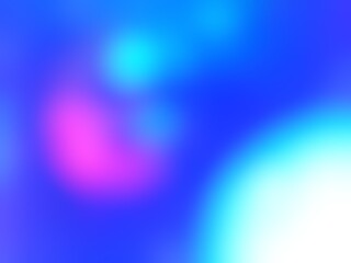 Abstract blurred background image of blue color gradient used as an illustration. Designing posters or advertisements.