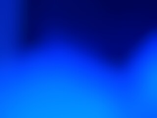 Abstract blurred background image of blue color gradient used as an illustration. Designing posters or advertisements.