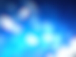 Fototapeta premium Abstract blurred background image of blue color gradient used as an illustration. Designing posters or advertisements.