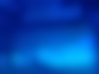 Abstract blurred background image of blue color gradient used as an illustration. Designing posters or advertisements.