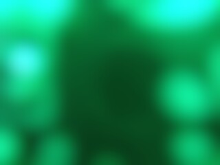 Abstract blurred background image of green color gradient used as an illustration. Designing posters or advertisements.