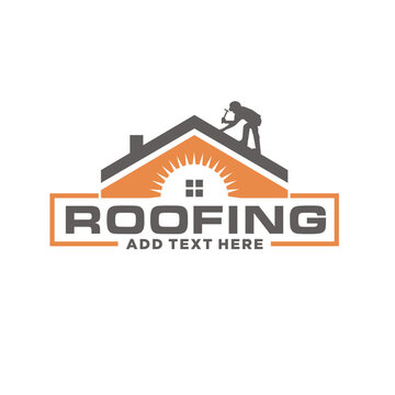 Roof repair and maintenance logo 