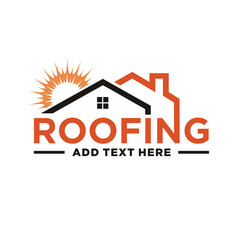 Roof repair and maintenance logo 