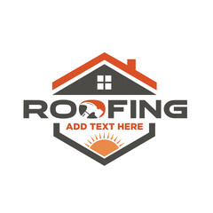 Roof repair and maintenance logo 