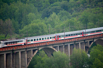 Railway in Campania Region - Italy