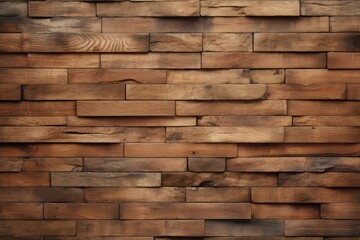 wooden bricks wall background
