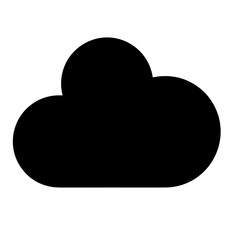 Storage database icon symbol vector image. Illustration of the cloud storage management design image