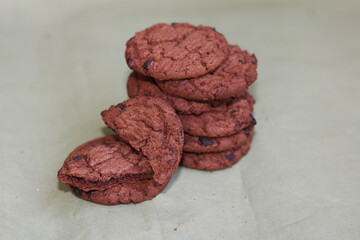 Box of cookies chocolate