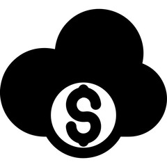 Storage database icon symbol vector image. Illustration of the cloud storage management design image