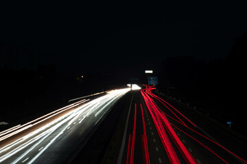 Die Nächtliche Autobahn 