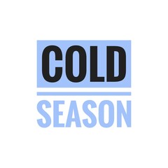 ''Cold season'' Quote Illustration 