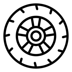 Fototapeta premium Tire icon