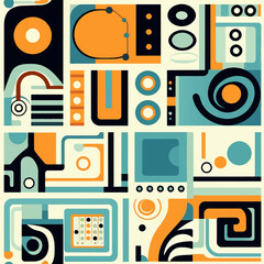 pattern abstract modern geometric vector design wallpaper shape background illustration texture art