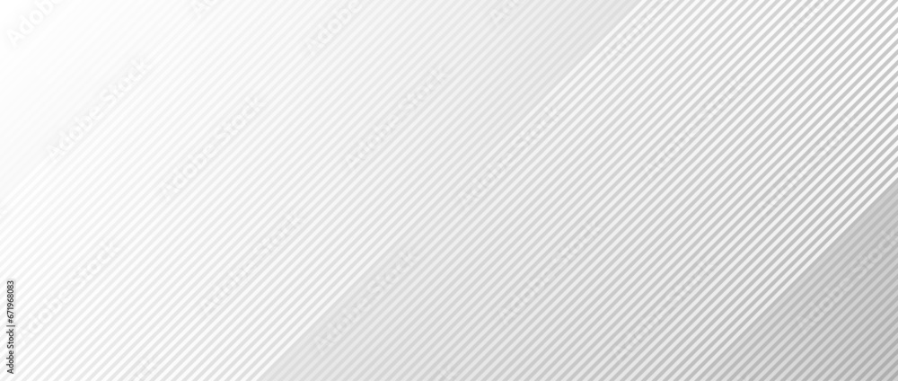 Poster abstract thin diagonal lines background. slanted parallel grey stripes wallpaper. vector silver skew