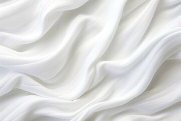 Obraz premium Cotton Undulation: Abstract Soft Waves