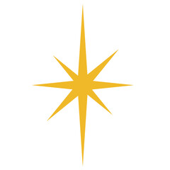Obraz premium Mid Century Christmas icon