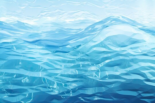 Iceberg Ripples Aqua Abstract Background: High-Resolution Digital Image