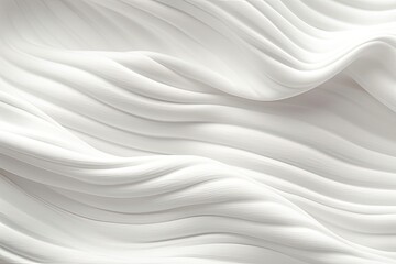 Obraz premium Ivory Illusion: Abstract White Fabric Texture