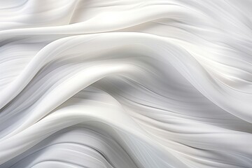 Lunar Elegance: A Smooth, Abstract White Fabric Background