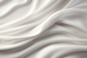 Lunar Elegance: A Resplendent White Fabric with Smooth Texture Surface Background