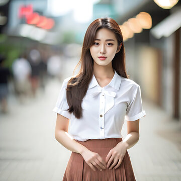 pretty-attractive-korean-girl-generative ai