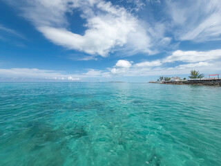 Ocean view in Bahamas