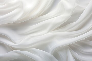 Whispering Winds and Soft Waves: Enchanting White Fabric Background for Dreamy Imagery