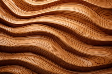 Organic Wood Wall Curve Texture: Rich and Authentic Background