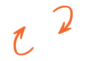 シンプルな矢印のループ