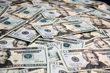 USA Currency Money Twenty Dollar Cash