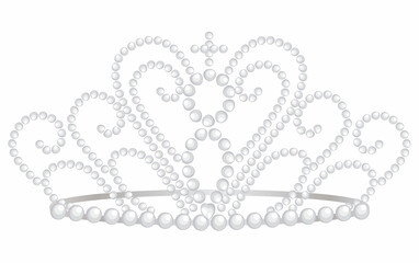 pearl tiara
